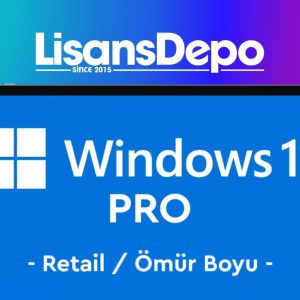 Windows 11 Pro Retail lisans anahtarı – orijinal, ömür boyu kullanım