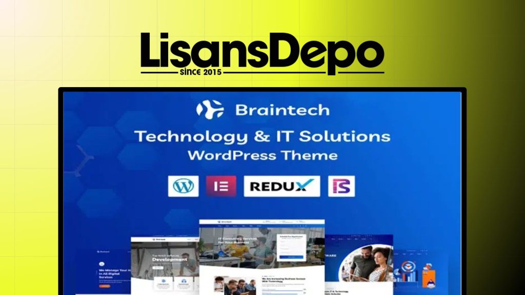 Braintech v2.5.7 IT Solutions WordPress Tema – SEO Uyumlu